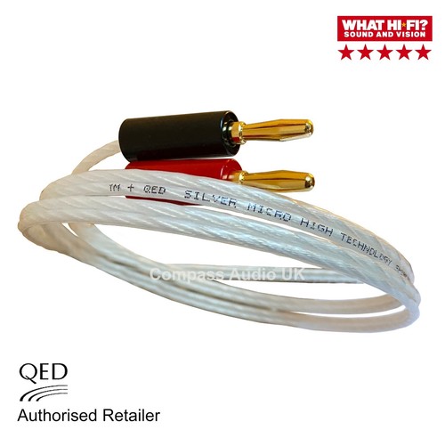 Qed silver micro speaker - qed,